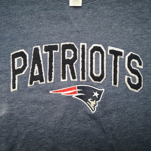 NFL Team Apparel Ladies Size XXL Fleece Lined Navy Patriots Logo Sleepwear - Picture 5 of 8